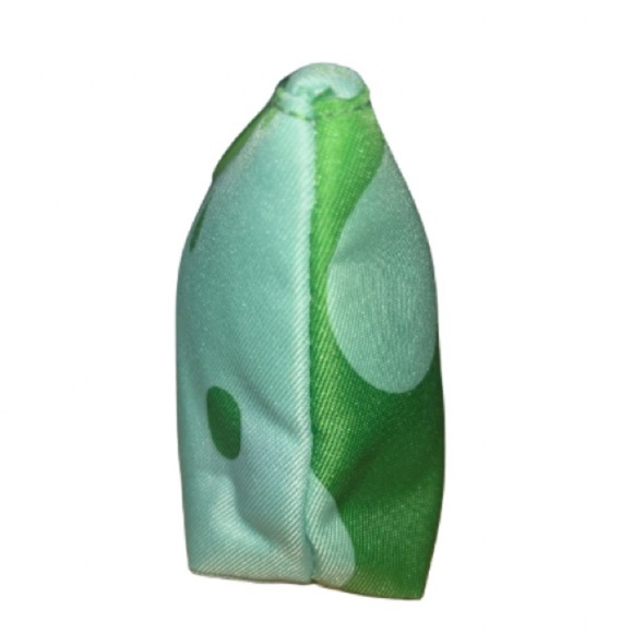 NWT Clinique x Kate Spade Mint Green Polka Dot Cosmetic Zip Bag - Picture 8 of 9